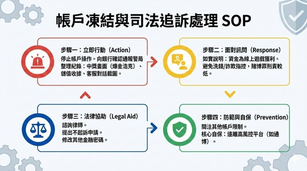 玩通博竟變「洗錢共犯」，帳戶遭凍結變警示戶，玩家面臨司法追訴